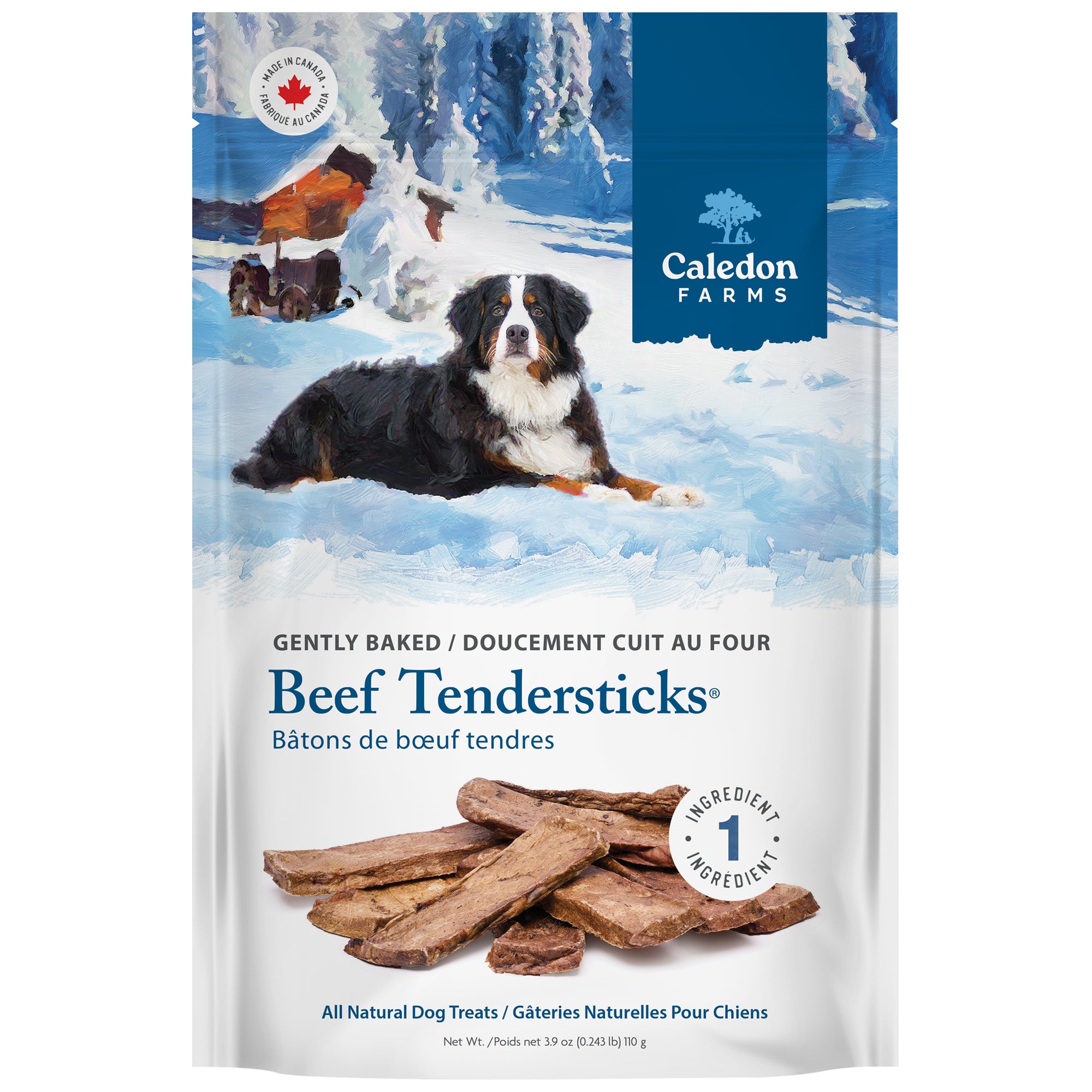Beef Tendersticks Wholesome Canadian Dog Treats – Caledon Farms
