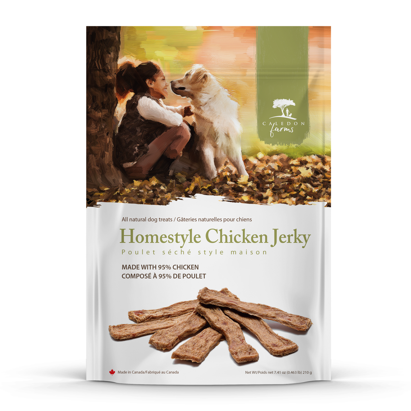 
                        
                          Homestyle Chicken Jerky 210g
                        
                      