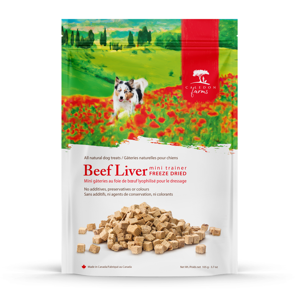 Mini Trainers - Freeze Dried Beef Liver 105g