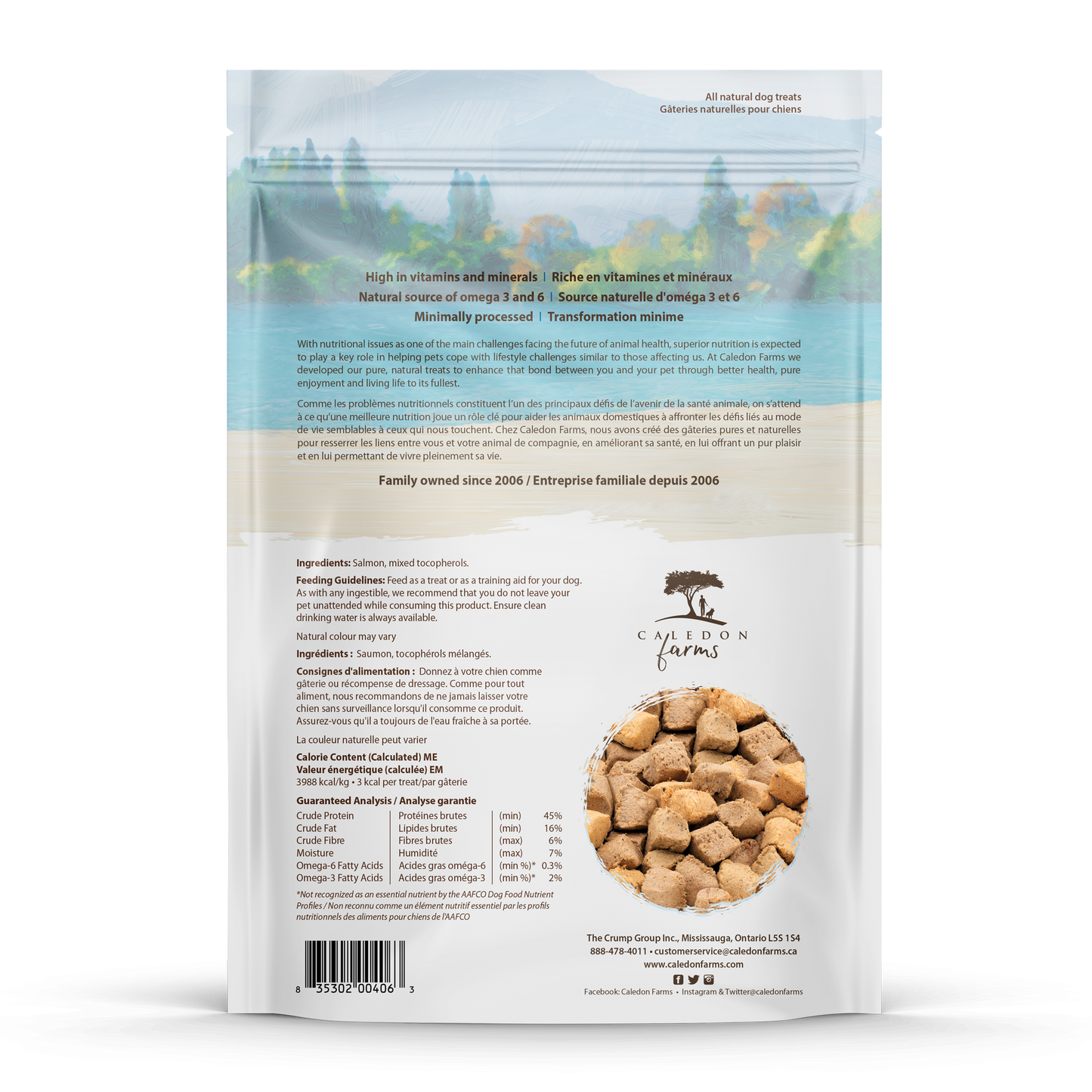 
                        
                          Freeze Dried Salmon Bites 90g
                        
                      