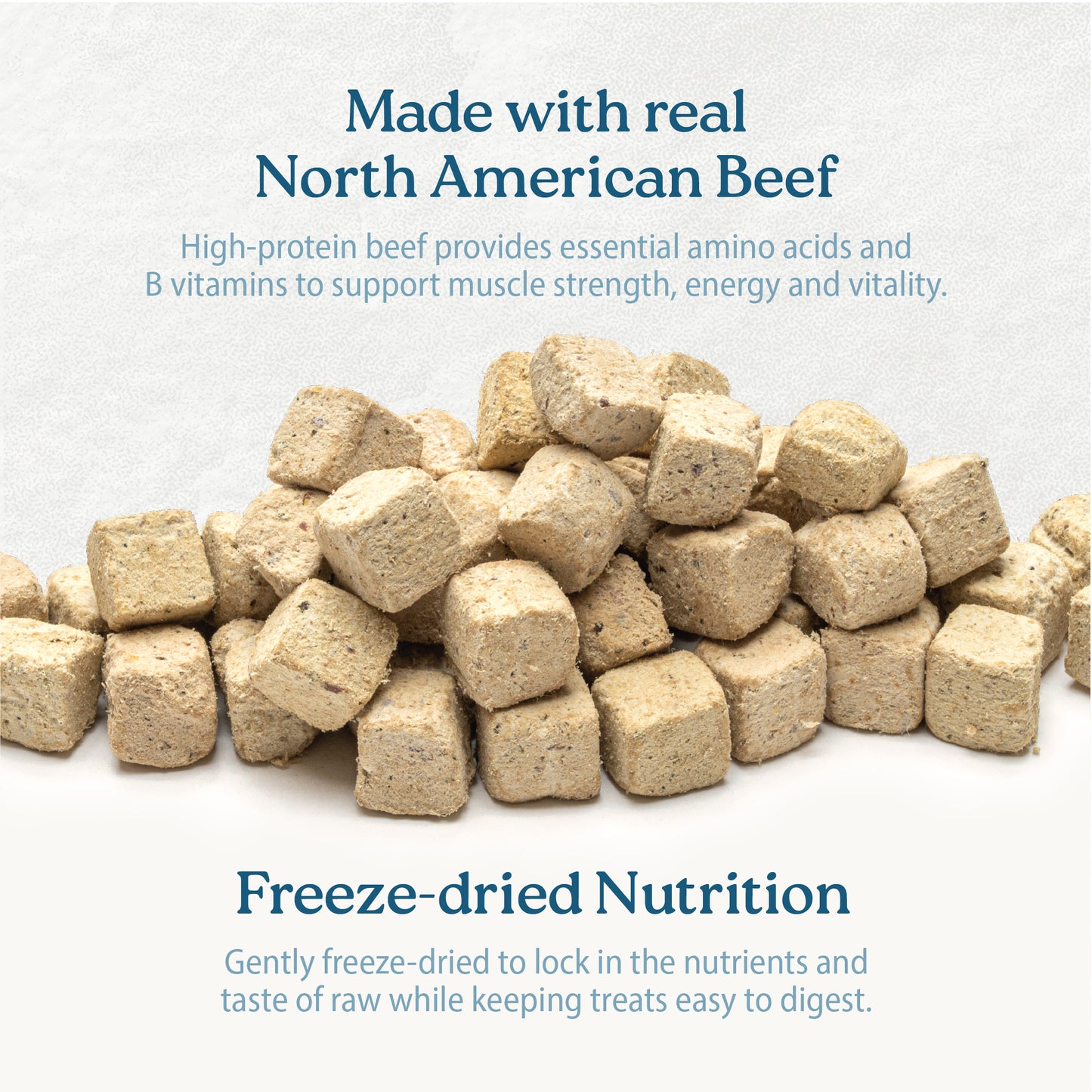 
                        
                          Freeze Dried Beef Bites + Daily Essentials 120g
                        
                      