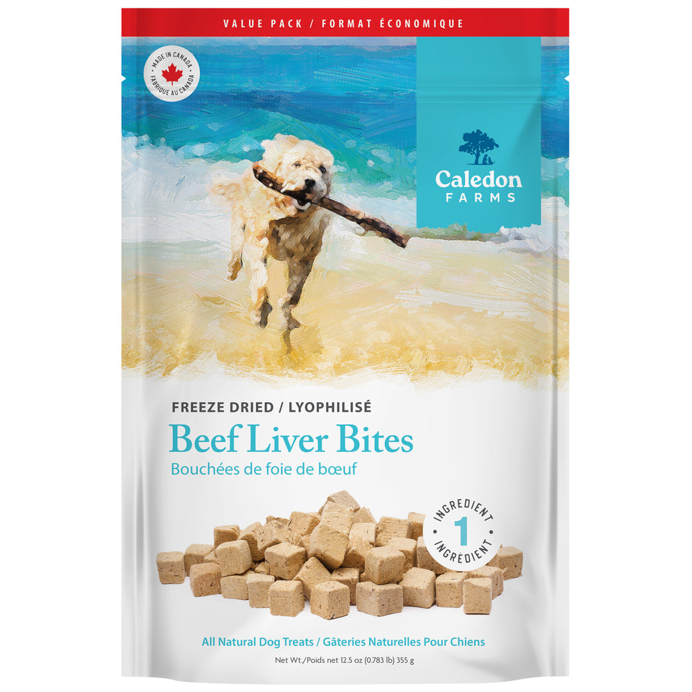 Freeze Dried Beef Liver Bites Value Pack 355g