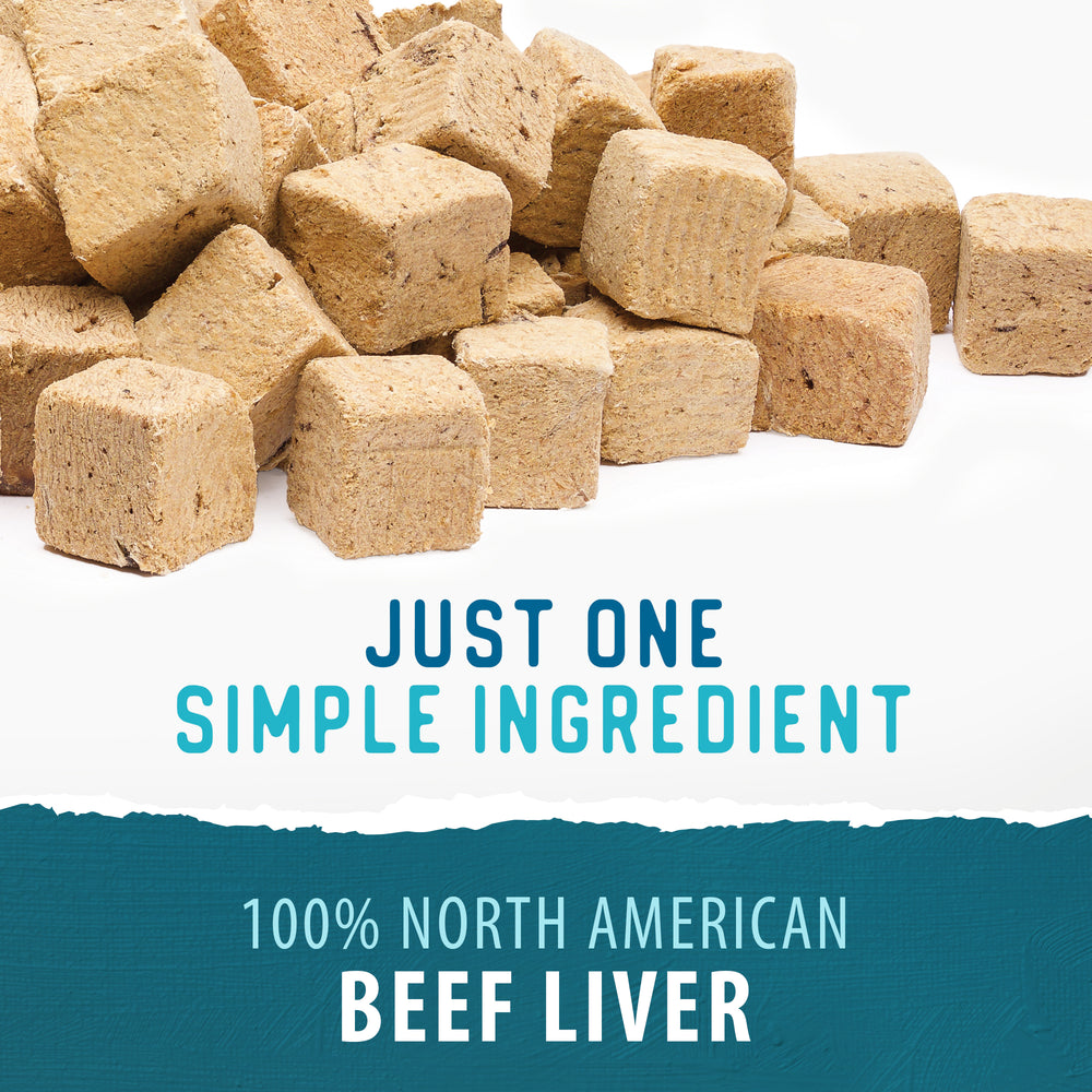 
                        
                          Freeze Dried Beef Liver Bites Value Pack 355g
                        
                      