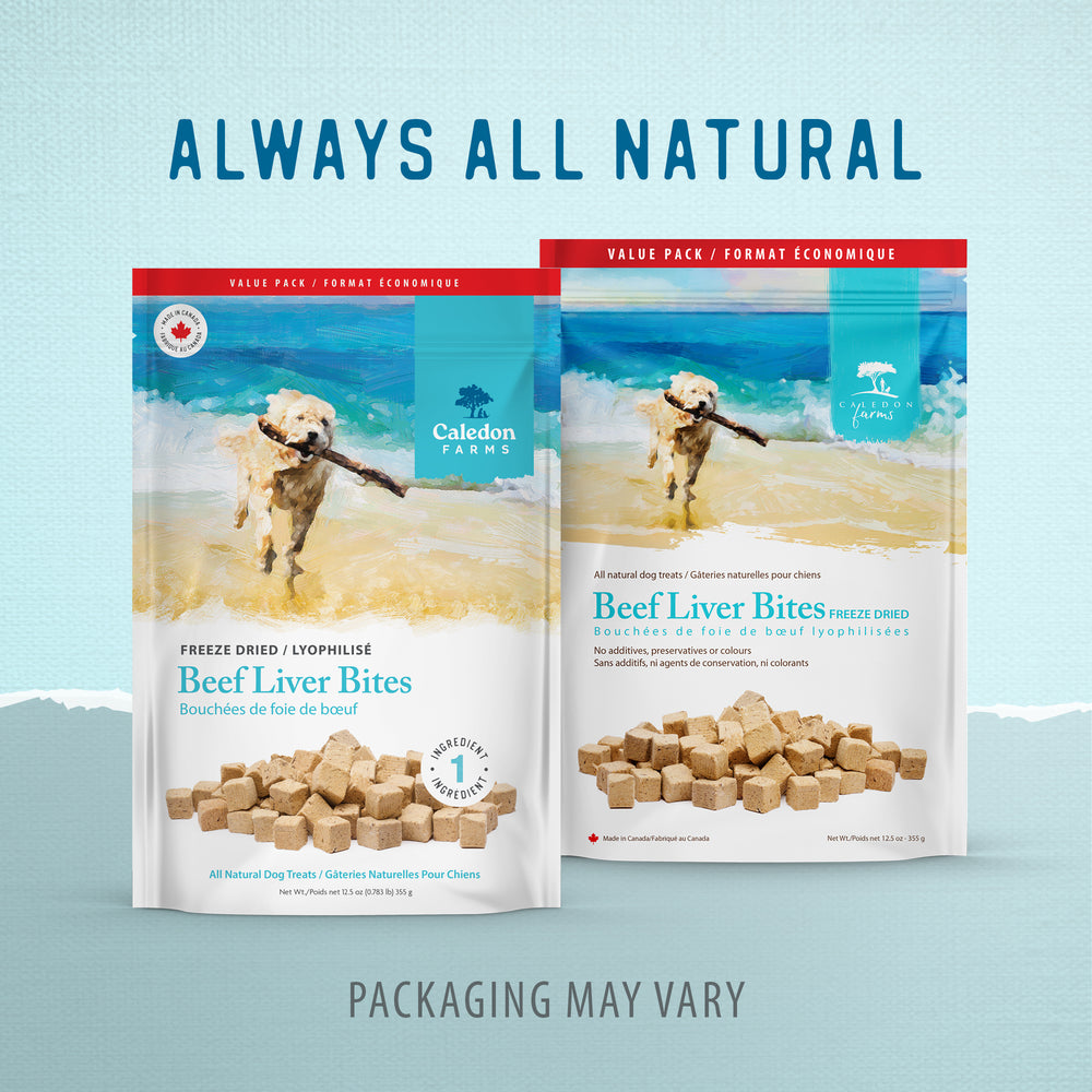 
                        
                          Freeze Dried Beef Liver Bites Value Pack 355g
                        
                      