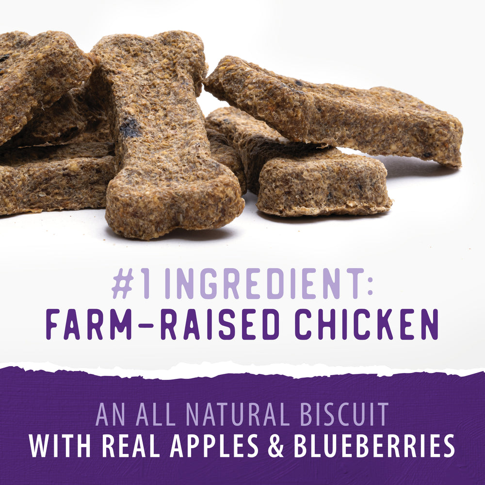 
                        
                          Crunchy Biscuits - Chicken with Apple & Blueberry 553g
                        
                      