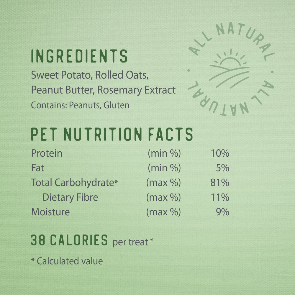 
                        
                          Crunchy Biscuits - Sweet Potato with Peanut Butter 553g
                        
                      