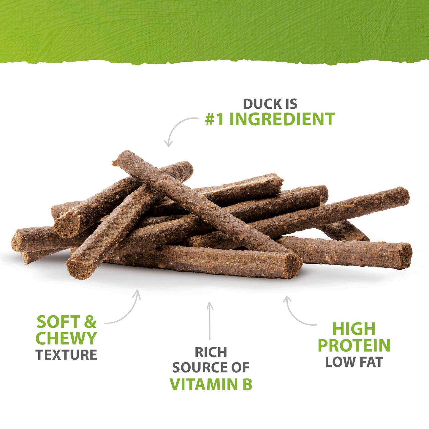 
                        
                          Chewy Duck Sticks Value Pack 680g
                        
                      
