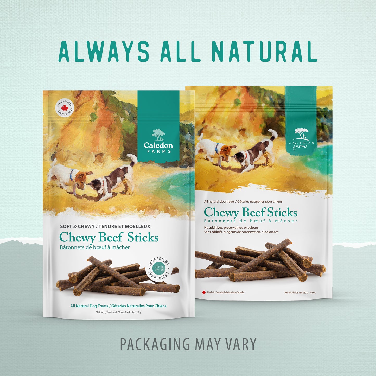 
                        
                          Chewy Beef Sticks 220g
                        
                      