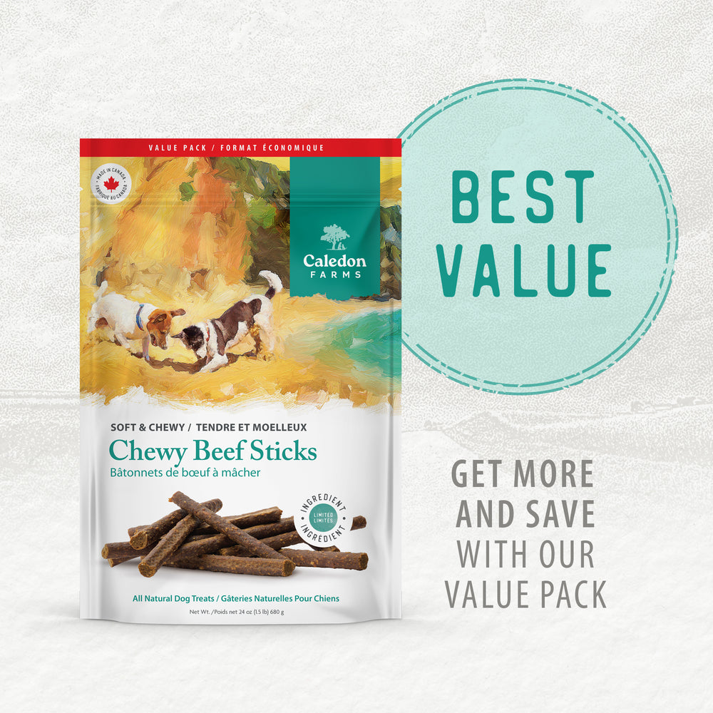 
                        
                          Chewy Beef Sticks Value Pack 680g
                        
                      