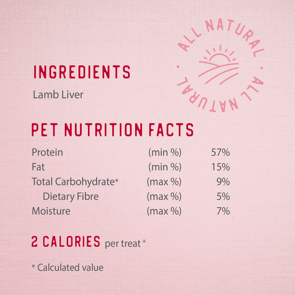 
                        
                          Freeze Dried Lamb Bites 115g
                        
                      