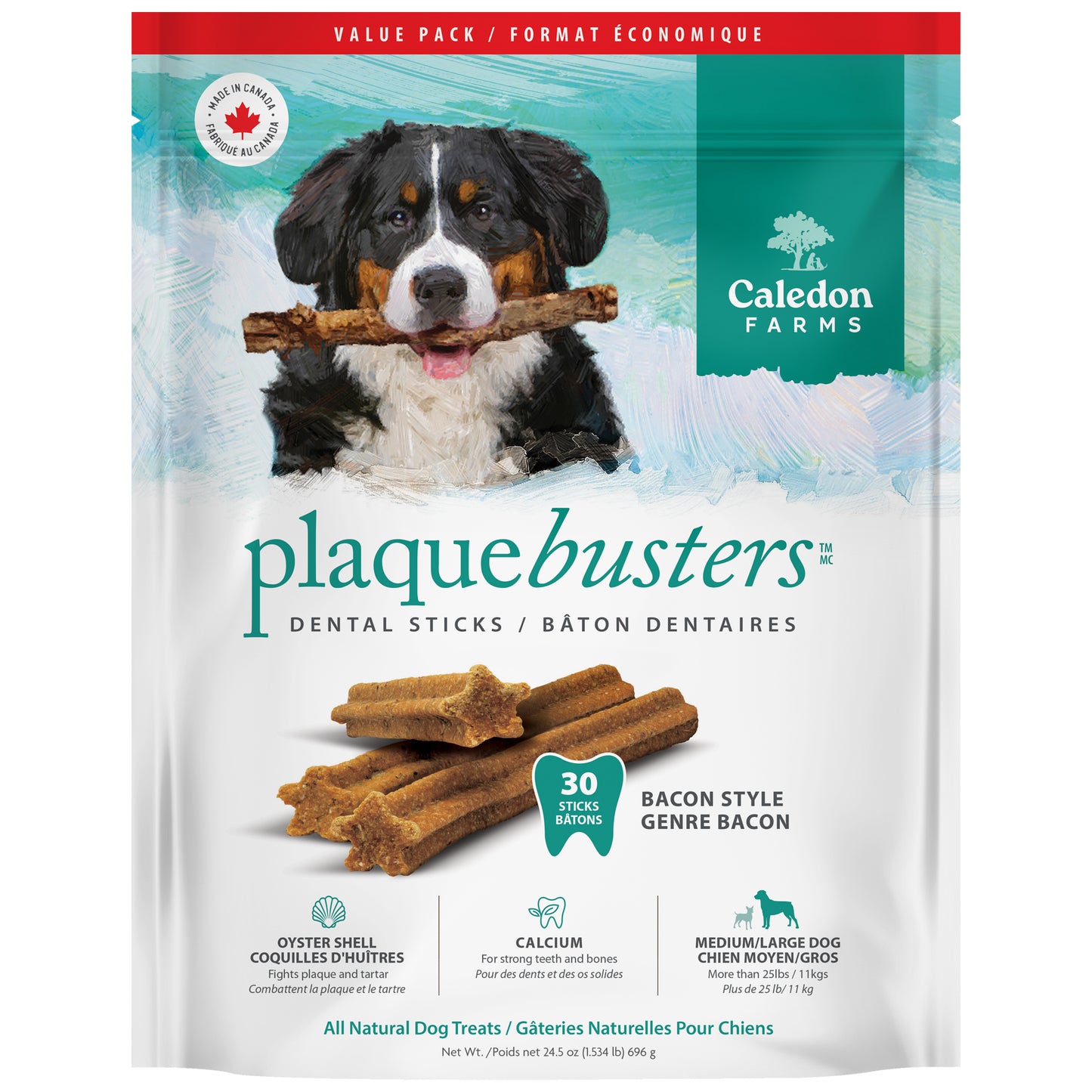 
                        
                          Plaque Busters Bacon Dental Sticks Value Pack 696g
                        
                      