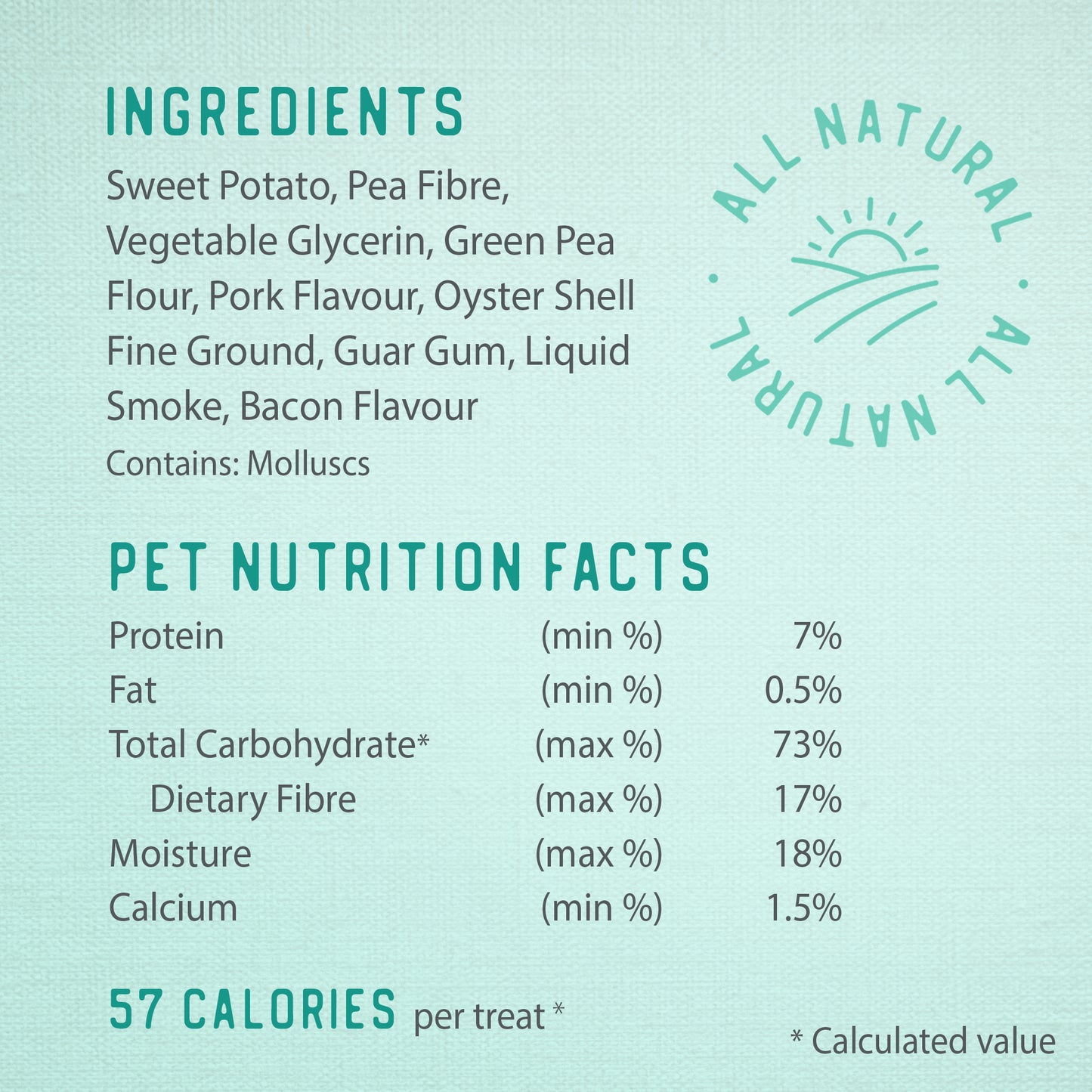 
                        
                          Plaque Busters Bacon Dental Sticks 198g
                        
                      