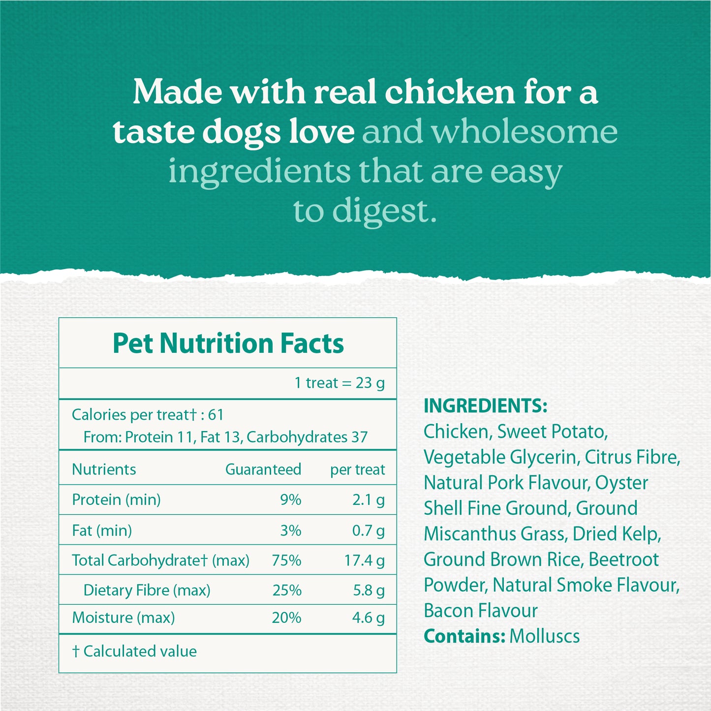 
                        
                          Plaque Busters Dental Sticks Triple Action Chicken and Bacon Flavour 232g
                        
                      