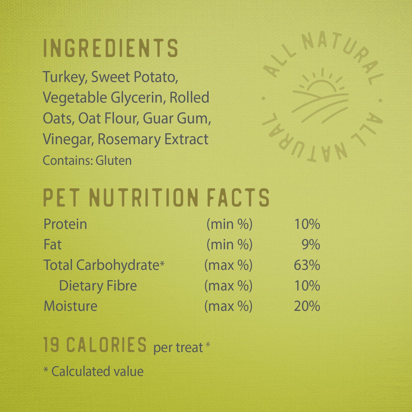 
                        
                          Baked Bites Turkey — Ingredients / Nutrition
                        
                      
