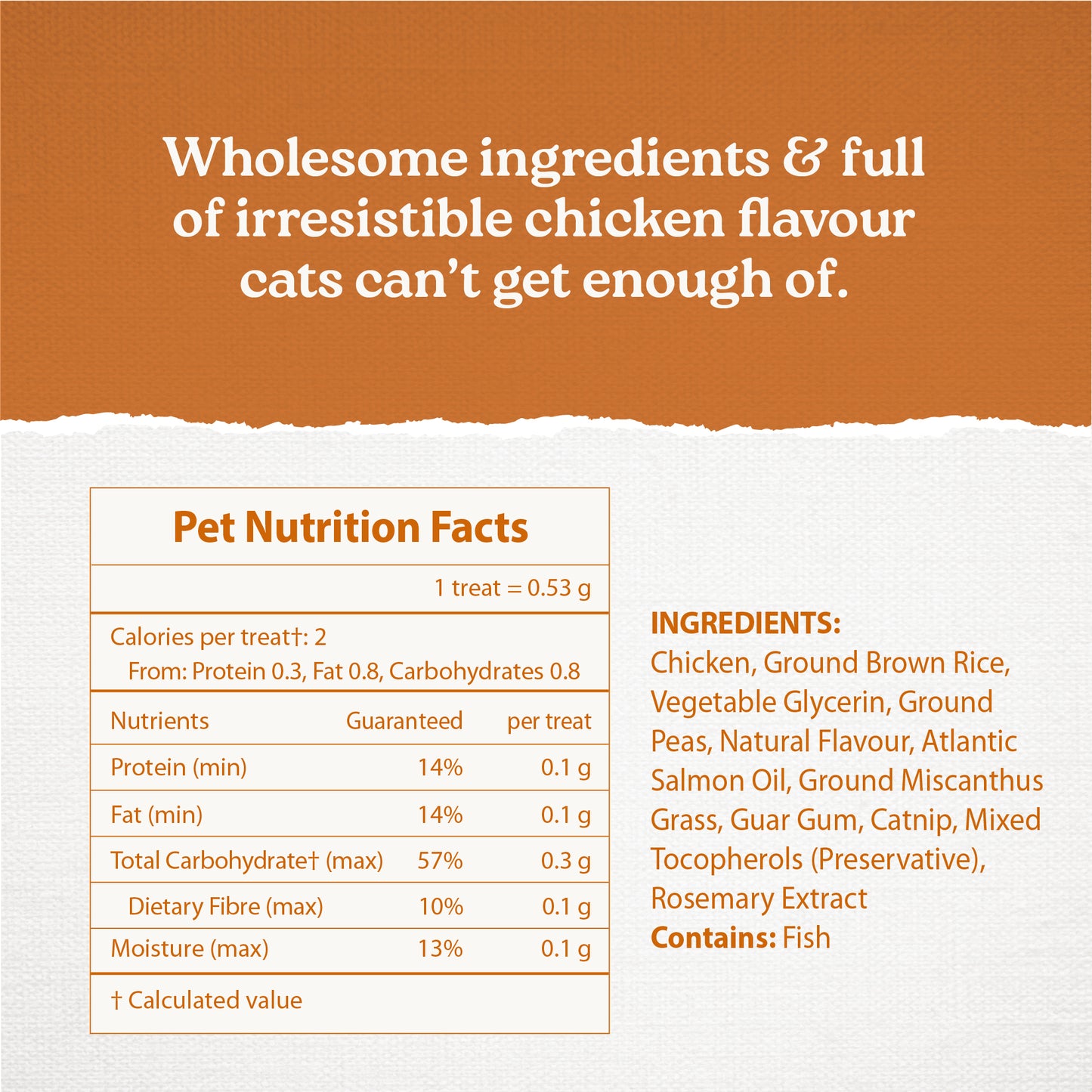 
                        
                          NutriSnaps Chicken Recipe — Ingredients / Nutrition
                        
                      